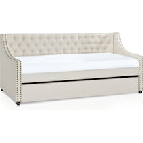 penelope neutral twin daybed with trundle   