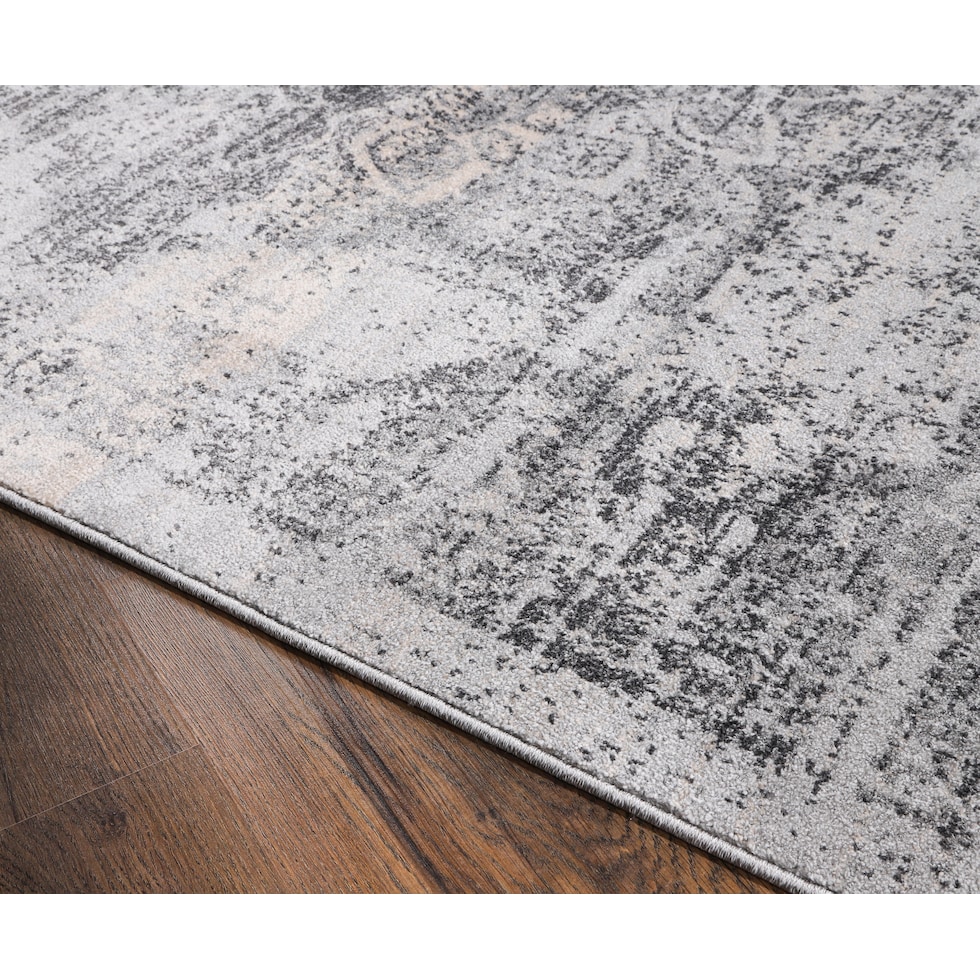 pennyroyal gray cream area rug  x    