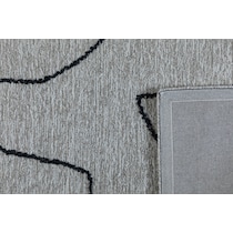 penrose natural black area rug  x    