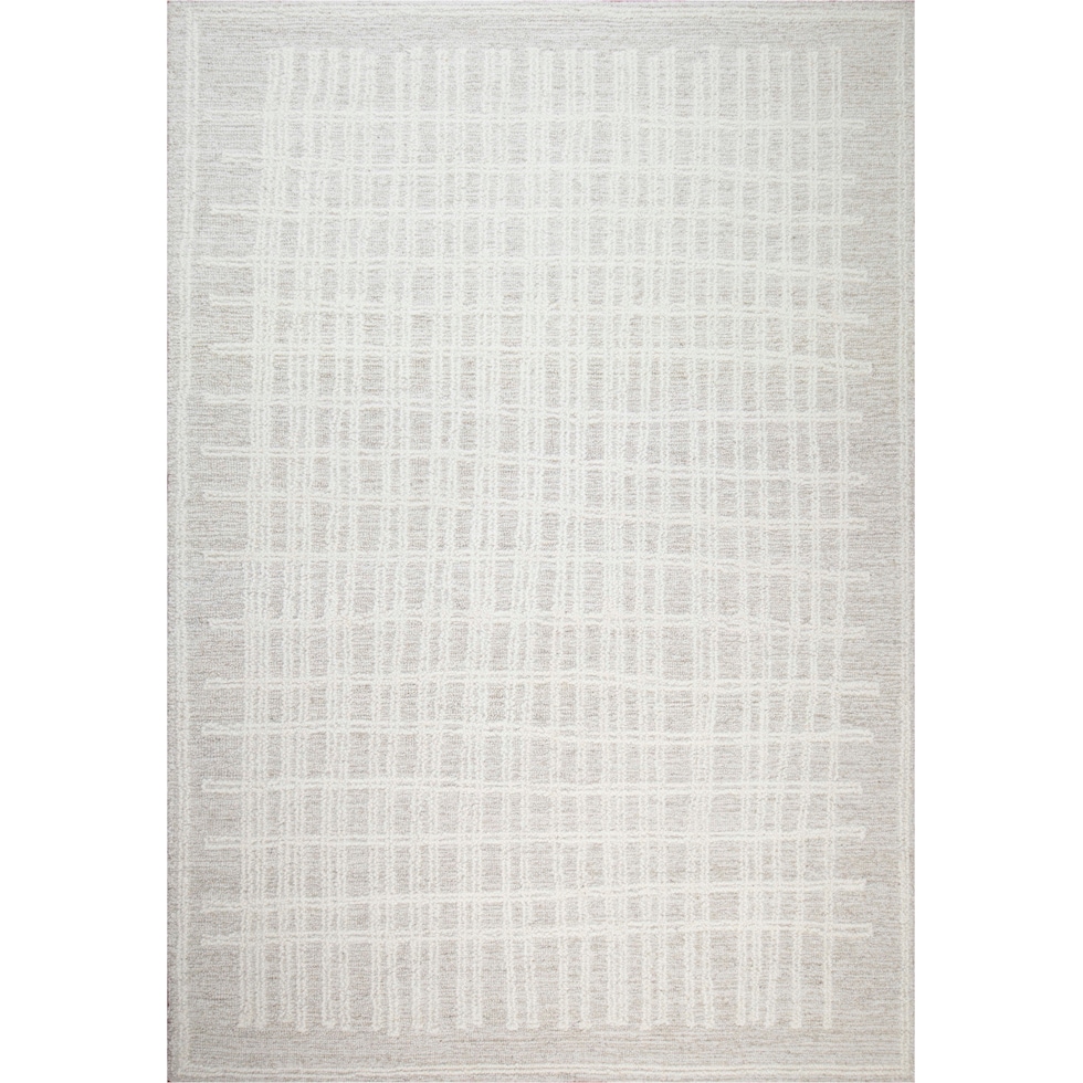 penrose white area rug  x    