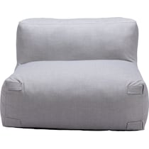 pensacola gray outdoor armless chair   