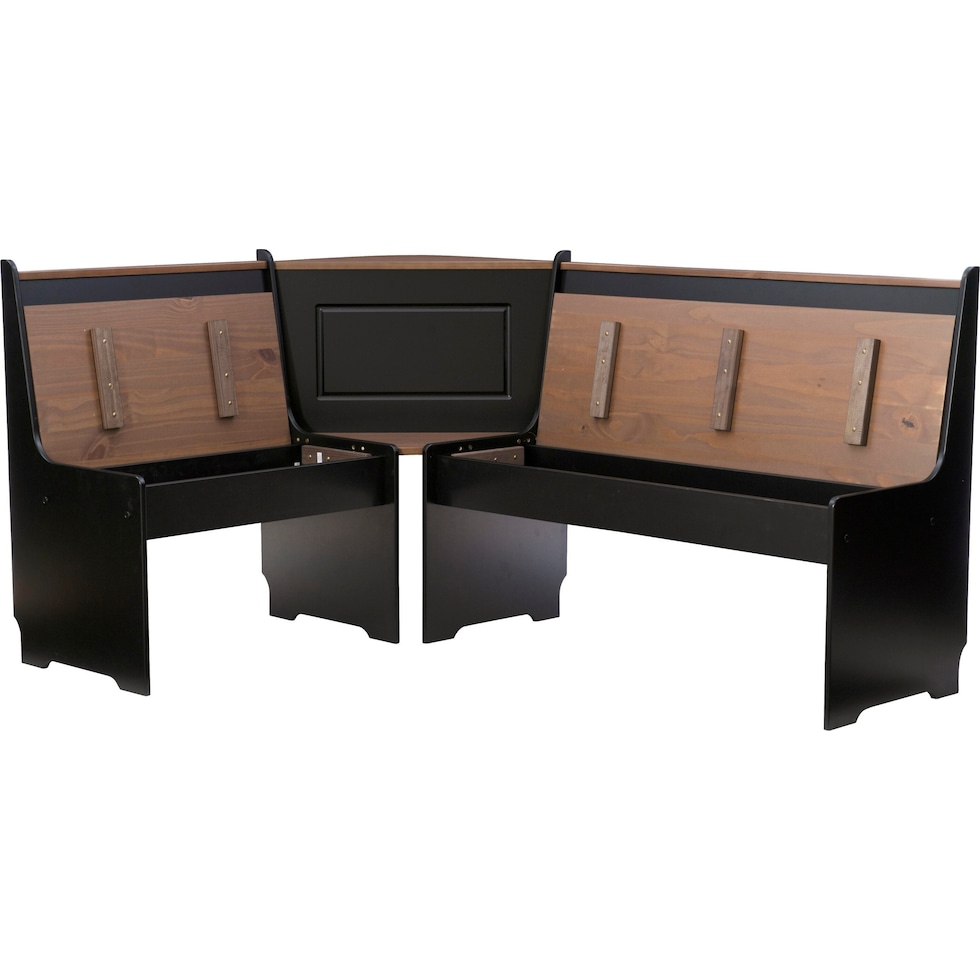 pent black corner nook   