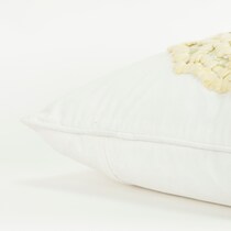 pepo ivory accent pillow   