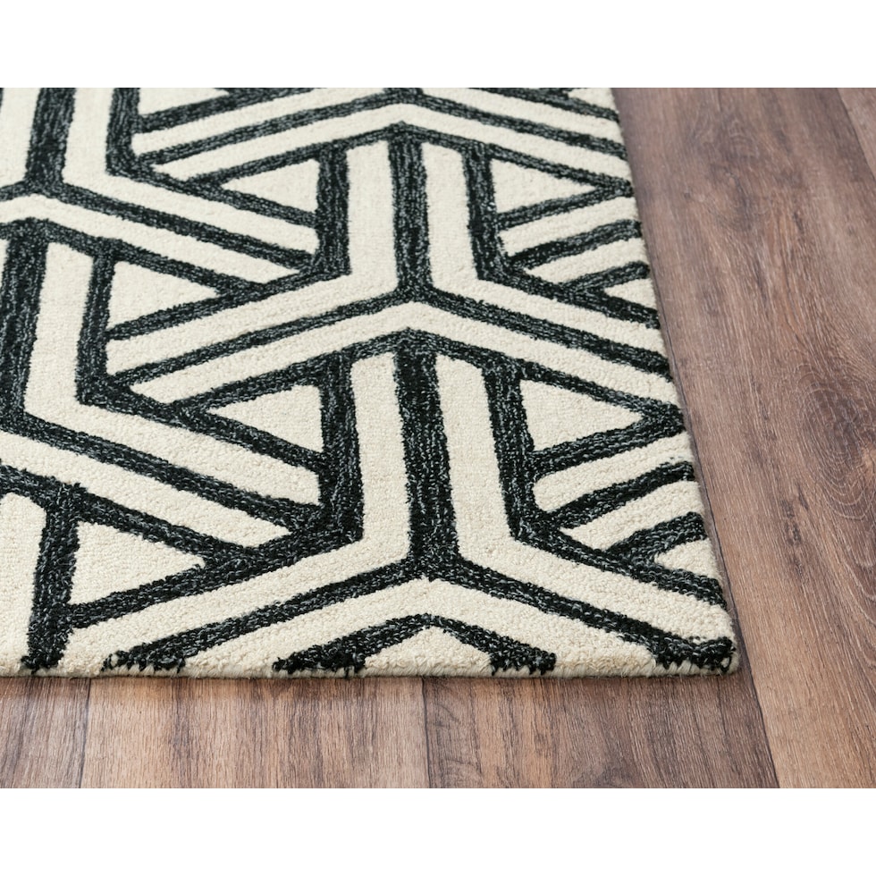 percy black area rug  x    