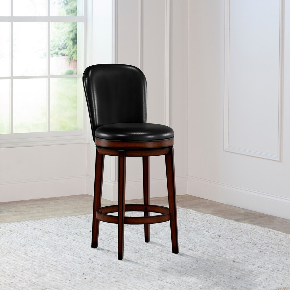 periphia dark brown bar stool   