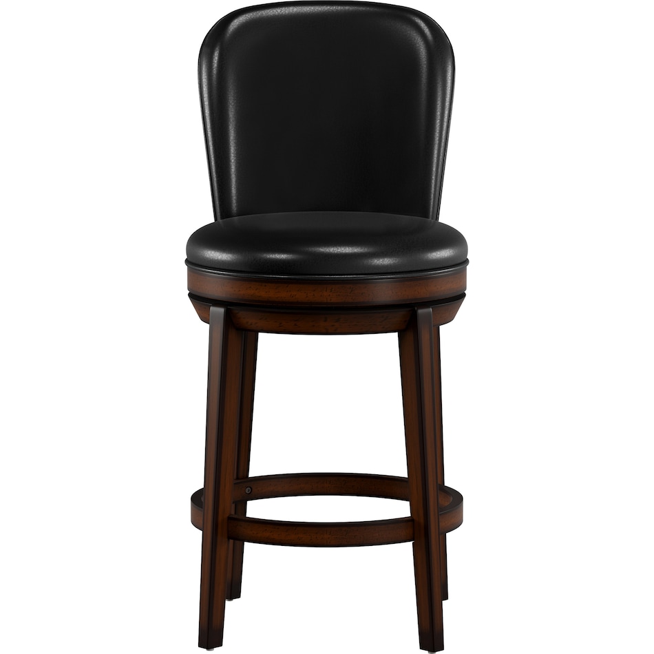 periphia dark brown counter height stool   