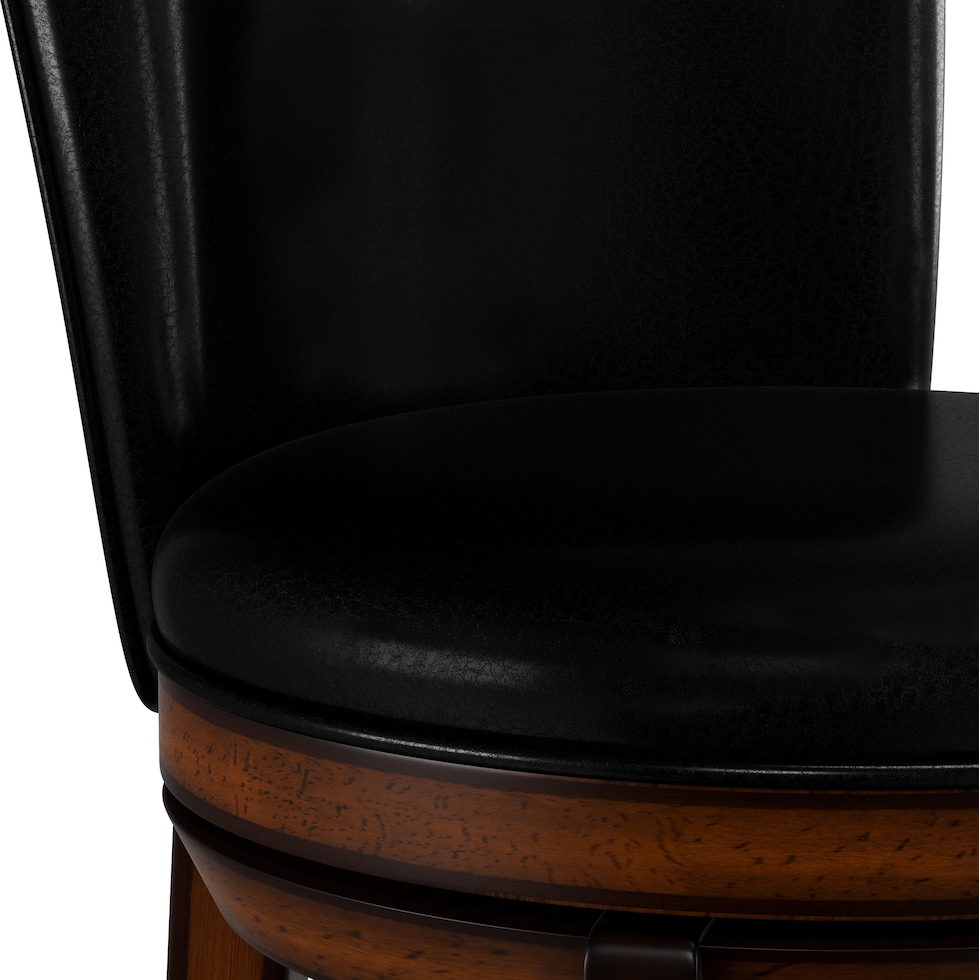 periphia dark brown counter height stool   