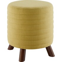 persephone yellow ottoman   