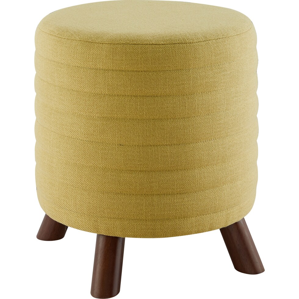 persephone yellow ottoman   