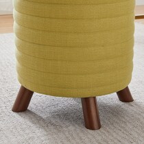 persephone yellow ottoman   