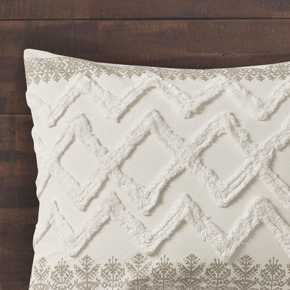persia light brown king california king bedding set   