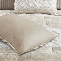 persia light brown king california king bedding set   