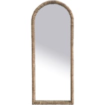 perth gold floor mirror   