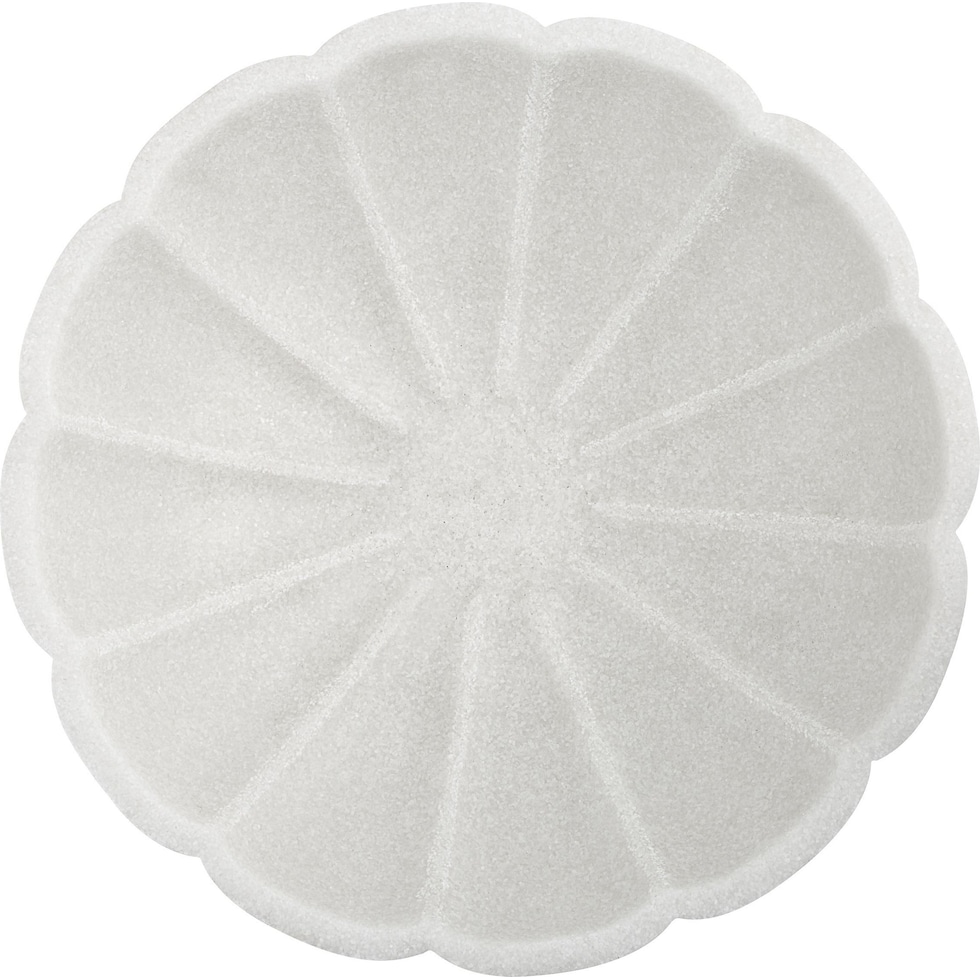 petal black decorative bowl   