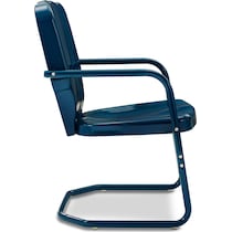 petal blue outdoor chair set   