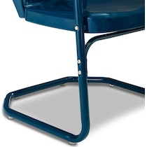 petal blue outdoor chair set   