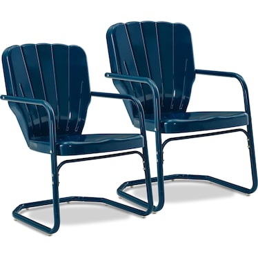 Petal Set of 2 Outdoor Chairs