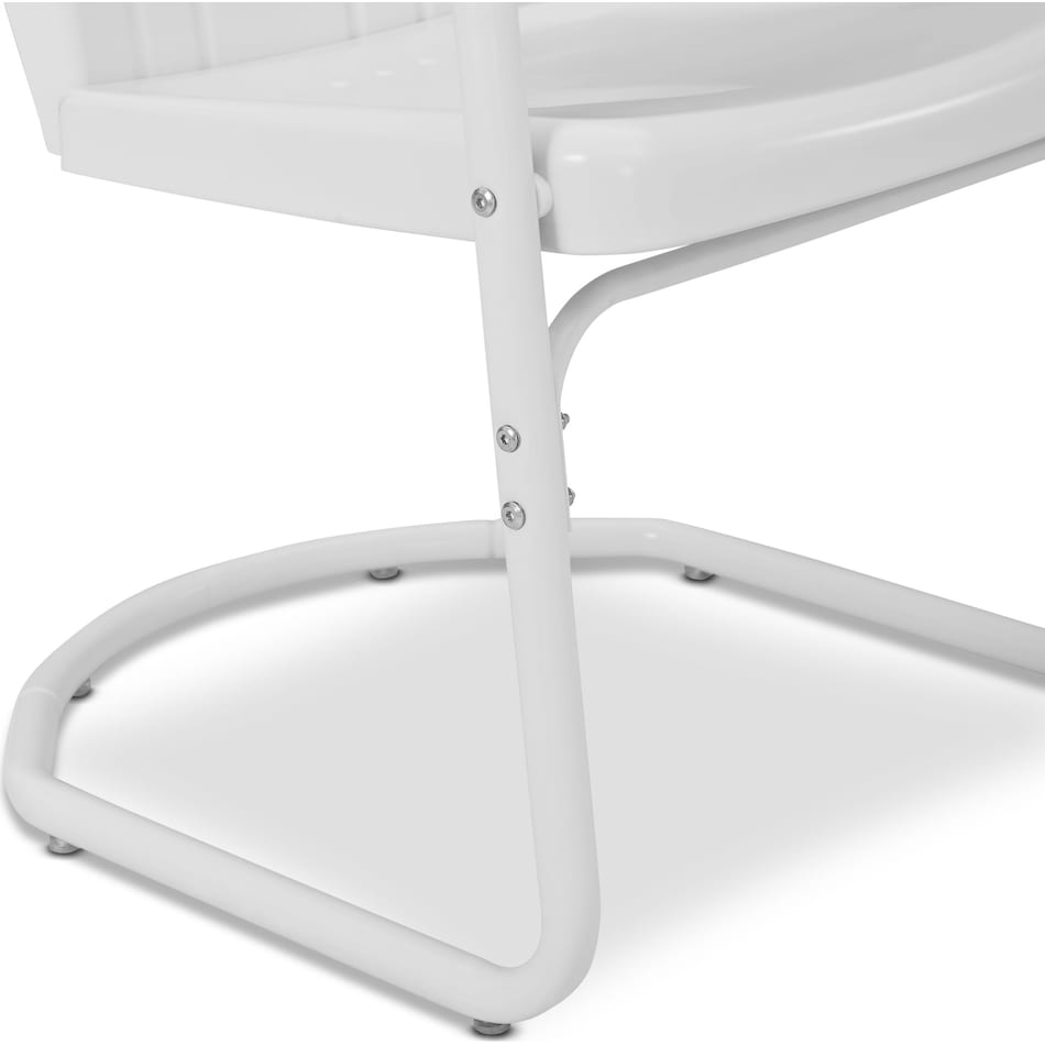 petal white outdoor chair   