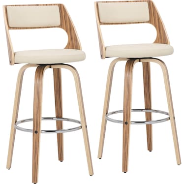 Petra Set of 2 Bar Stools