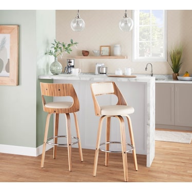 Petra Set of 2 Bar Stools