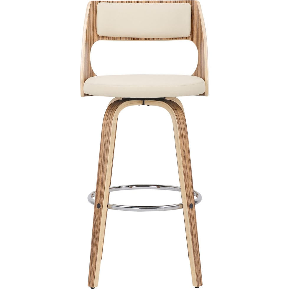 petra zebra bar stool   