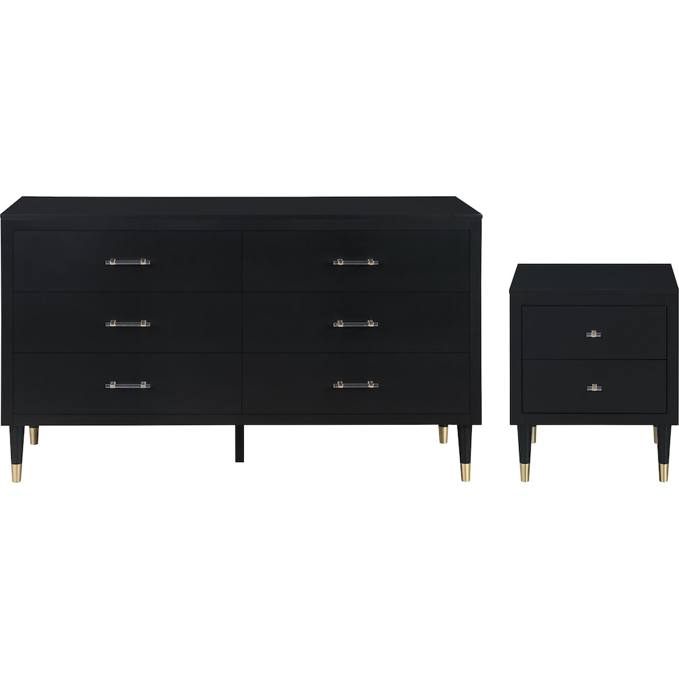 phaedra black dresser   
