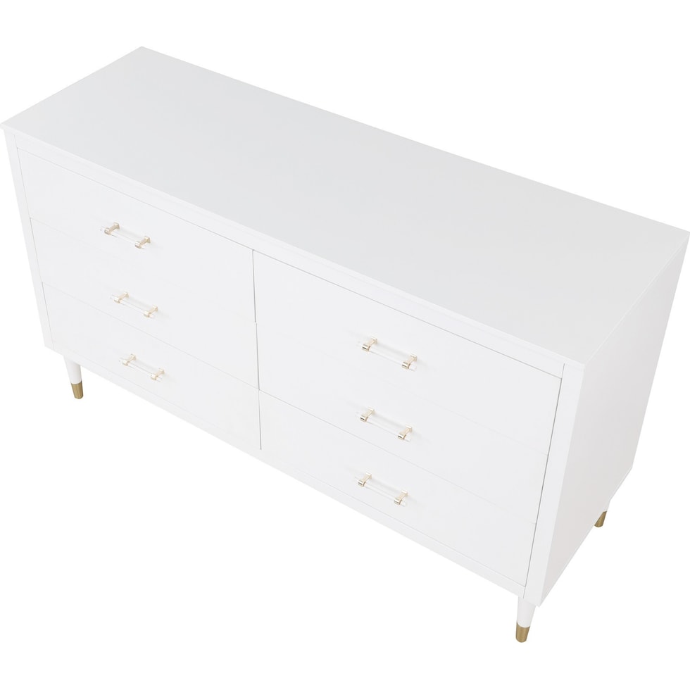 phaedra white dresser   