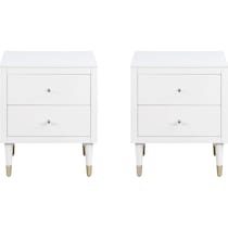 phaedra white nightstand   