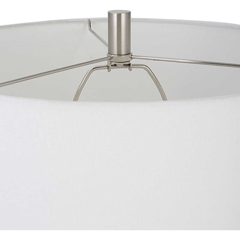 philippa white table lamp   