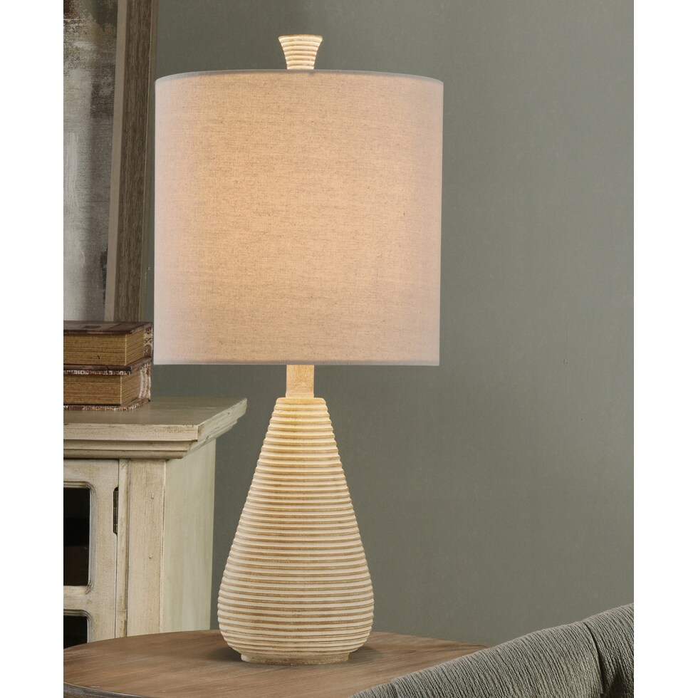 phillip beige table lamp   