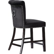 phoebe black counter height stool   