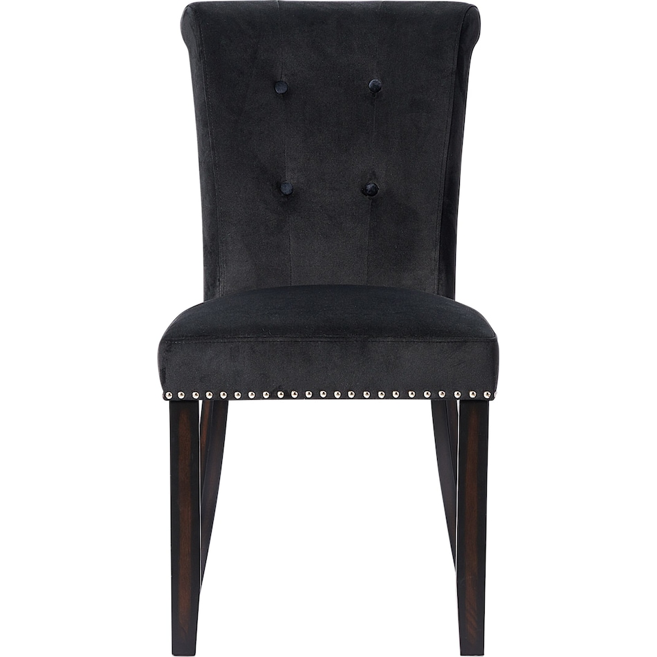 phoebe black dining chair   