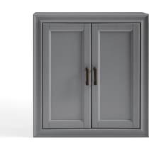 pierre gray bathroom cabinet   