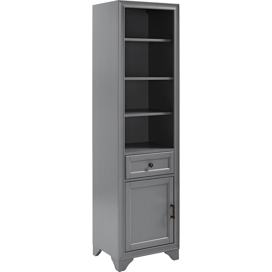 pierre gray linen cabinet   