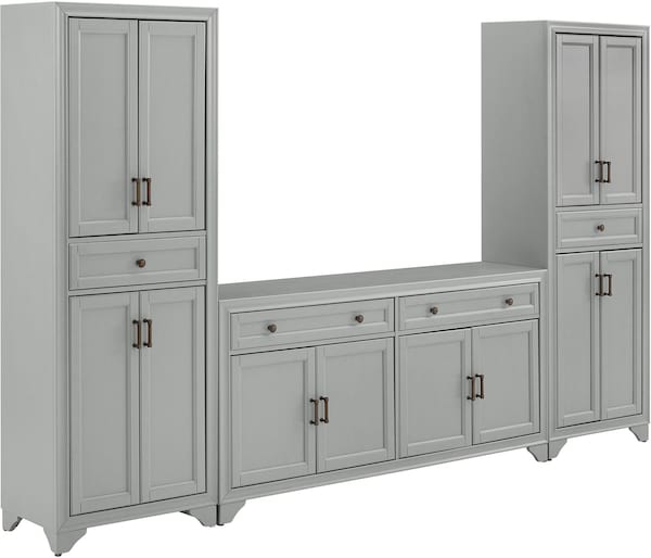 Pierre 2 Pantries and Sideboard Set American Signature Furniture
