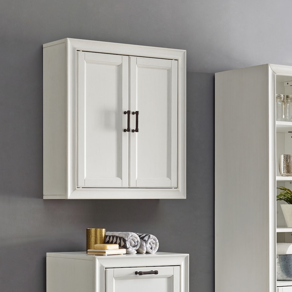 pierre white bathroom cabinet   