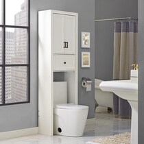 pierre white bathroom cabinet   