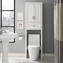 pierre white bathroom cabinet   