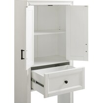 pierre white bathroom cabinet   