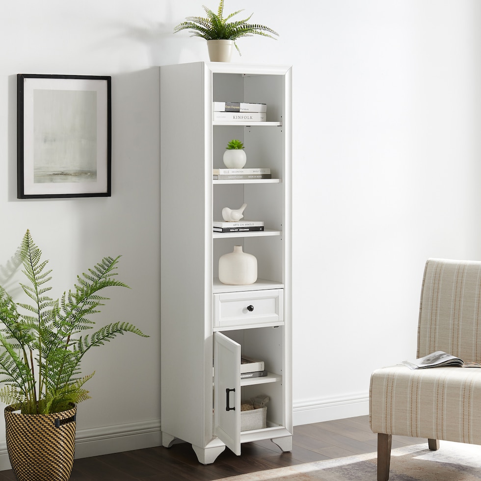 pierre white cabinet   
