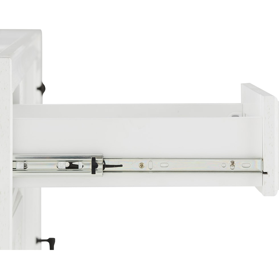 pierre white desk   
