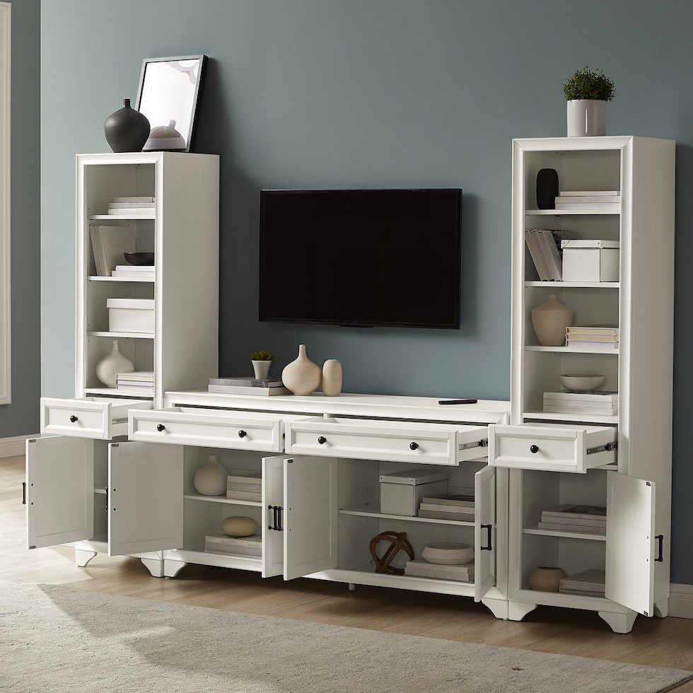 pierre white sideboard   