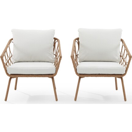 Pine Knoll Set of 2 Outdoor Chairs