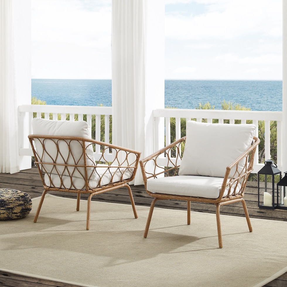 pine knoll yellow outdoor chair set   
