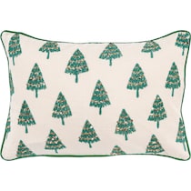 pine tree green accent pillow   