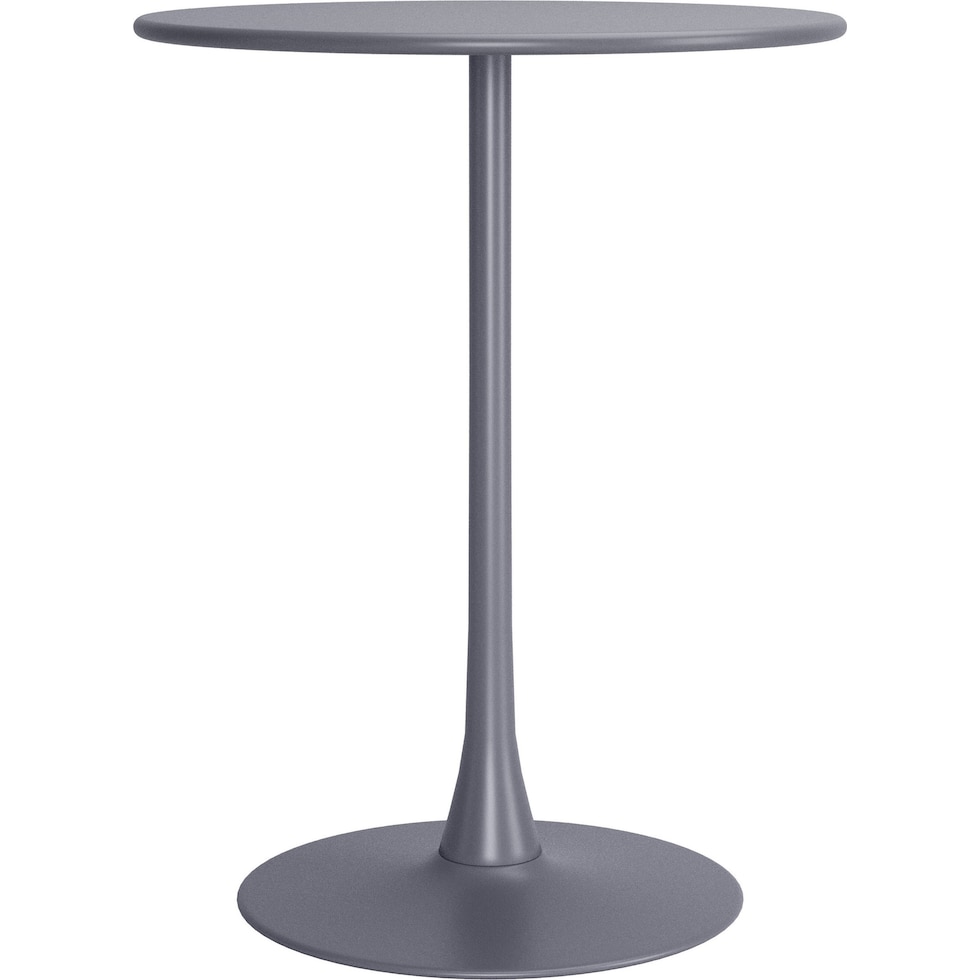 pinellas gray outdoor bar table   