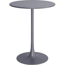 pinellas gray outdoor bar table   