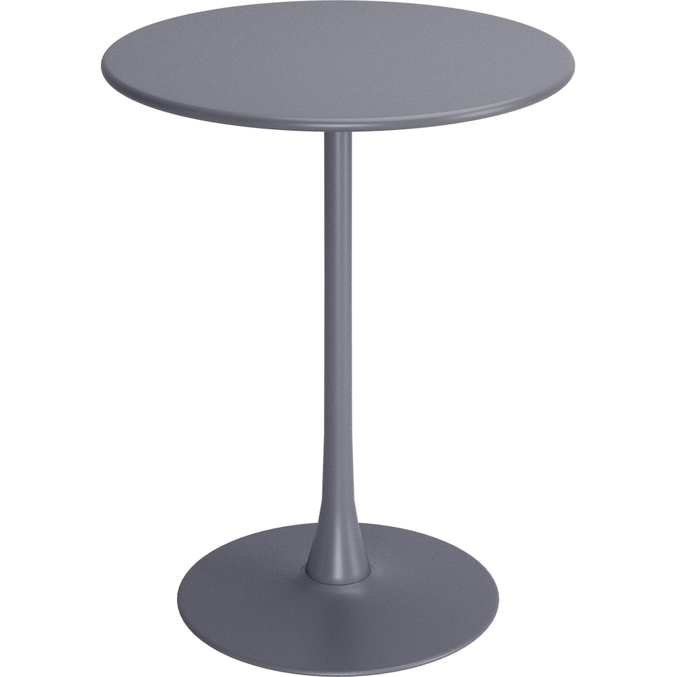 pinellas gray outdoor bar table   