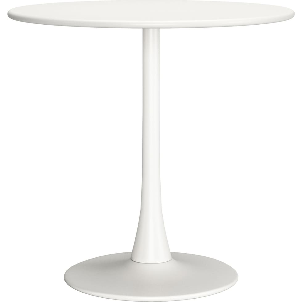 pinellas white outdoor dining table   