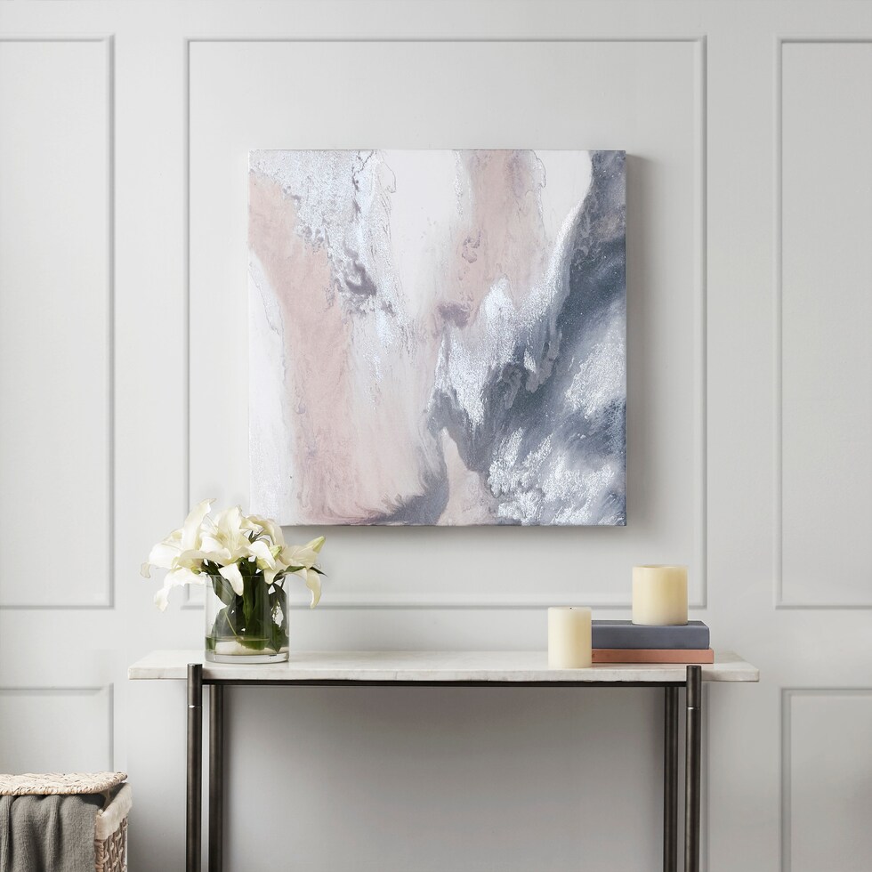 pink wall art   